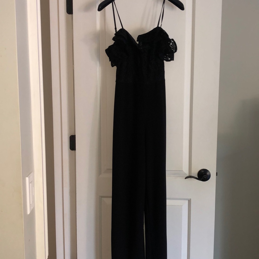 Black jumpsuit!